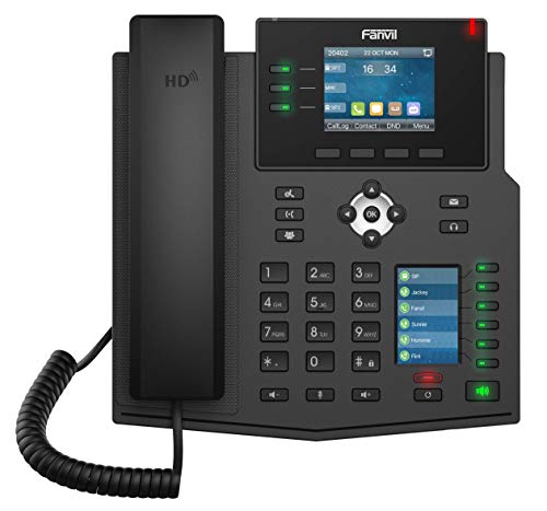 Fanvil X4U Gigabit Sip Enterprise Desktop Phone With Dual-Color Lcd Display #TOP2