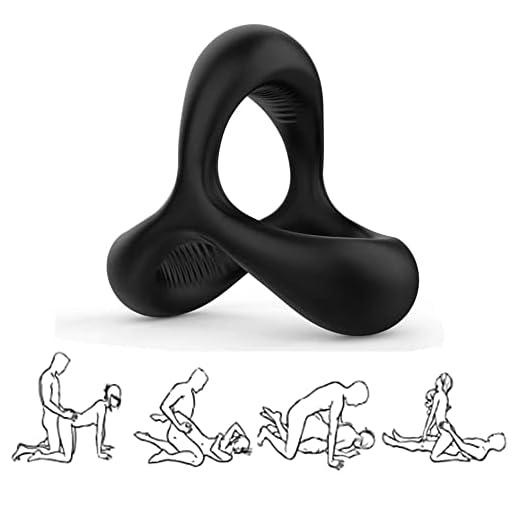 Anillo de Silicona en Espiral para Hombre Lock Spelm Ring para Hombre