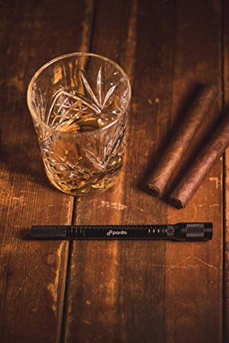 Pardo 4-In-1 Cigar Multitool, Dual Size, Cigar Cutter, Cigar Punch Tool - Cigar Draw Enhancer Tool, And Lighter Nubber, Cigar Hole Puncher - Cigar Accessories Ideal Valentines Day Gifts For Him #TOP6