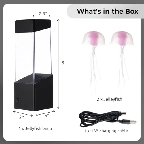 Lámpara de medusas ideal como regalo de Navidad y decoración navideña 4