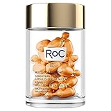 RoC Multi Correxion Revive + Glow Vitamin C Night Serum Capsules for Brightening, Dark Spots, and...