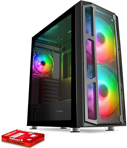 Fierce RGB Gaming PC - AMD Ryzen 5 3600 4.2GHz, GTX 1650 4GB, 16GB 3000MHz, 2TB Hard Drive, Windows 10 Compatible (MR-X 961898)