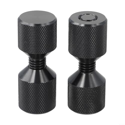 Outil d'alignement de bride industrielle, localisateur de bride à deux trous pour tuyaux ASME de 68 kg, broche de positionnement de bride de tuyau en aluminium 6061 avec finition oxyde noir – vue 3