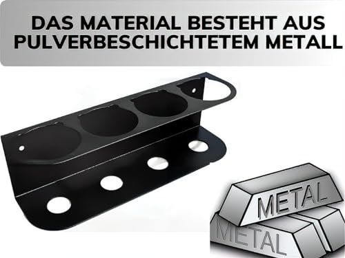 TollTool Dosenhalter für Sprühflaschen - Sprühflaschenhalter Spraydosenhalter Werkstatt Halterung für Spraydosen sprühdosen Regal, Spray Bottle Storage Rack, Spray Bottle Holder (1 Stück) (2)