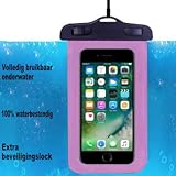 ADEL Wasserdicht PVC Unter Wasser Handyhülle Kompatibel Mit Samsung Galaxy S5 Neo - Rosa