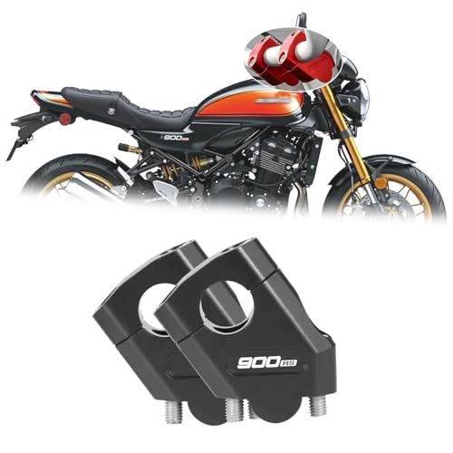 ShiBinJP For &Z&900RS SE &z&900rs se 2026 �I�[�g�o�C�̃n���h���o�[ ���C�U�[���t���N���b�v�A���j�o�[�T�� �^�C�v�A28 mm ����� 22 mm �̃n���h���o�[�ɓK���Ă��܂��B (28mm,�u���b�N) [���s�A��