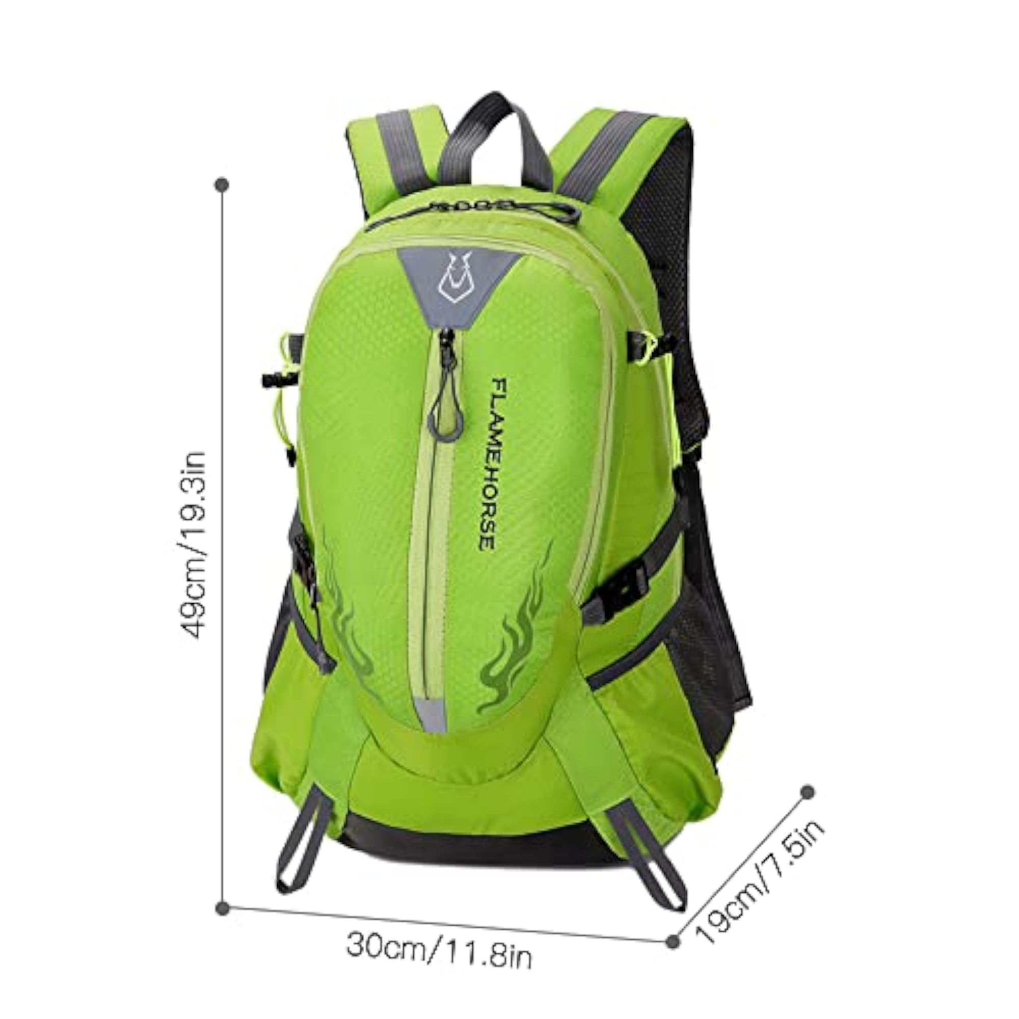Lightweight Water-Resistant Hiking Backpack