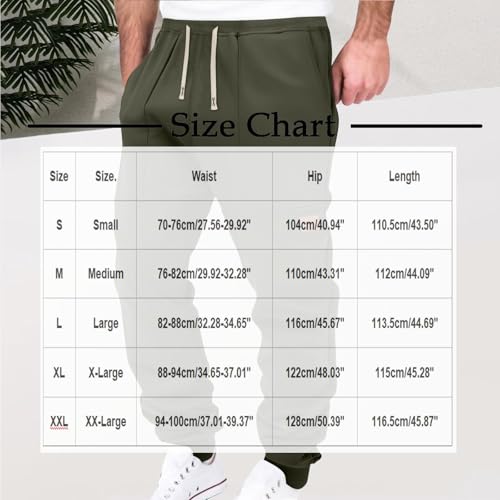 Men Cargo Pant 2025 High Elastic Drawstring Pants Trendy Casual Ankle Cinching Trouser Outdoors Sweatpant with Pocket3