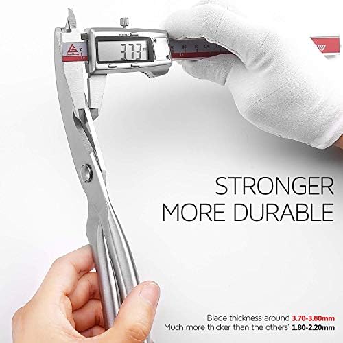 Kitchen Scissors, Uooker Heavy Duty Multi Purpose Poultry Shears, Utility Ultra Sharp Spring Loaded Stainless Steel Kitchen Shears for Meat Chicken Fish Seafood BBQ (Silver)