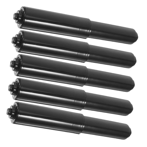 Garneck 5 Stück Toilettenpapierhalter Ersatzstangen Teilig mit Verstellbarem Federmechanismus für Verschiedene Geometrien für Badezimmer Küchen und Toiletten