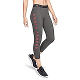 Corsaire, Taille: S Under Armour Favorite Crop Floral Graphic Corsaire Femme Gris FR : S (Taille Fabricant : SM)