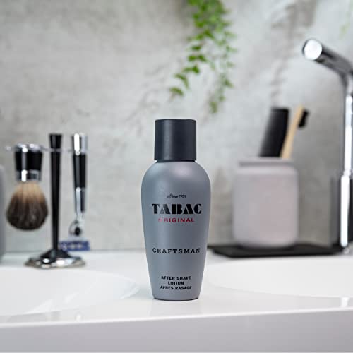 Mäurer & Wirtz Tabac® original craftsman i after shave lotion - belebt kühlt und erfrischt - beruhigt die haut nach der rasur i 50ml splash