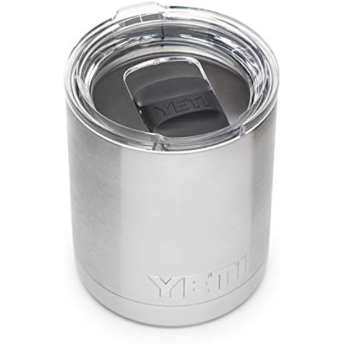 YETI Rambler 10 oz Lowball, Vacuum Insulated, Stainless Steel with MagSlider Lid
