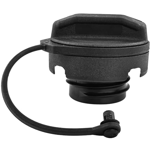 Tankdeckel für A1 A2 A3 A4 A6 Golf Jetta, Kraftstoffbehälter Verschluss mit Halteband, Auto Treibstoff Deckel, Notfall Benzin-Dieselabdeckung Ersatz für 1J0201550A