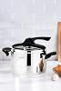 River Silver Trend Stainless Steel 4 Liter Pressure Cooker