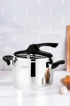 River Silver Trend Stainless Steel 4 Liter Pressure Cooker