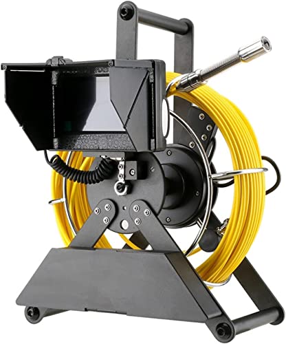 RIBEUJIZS Sewer Inspection Camera, 4.3 Inch Indust