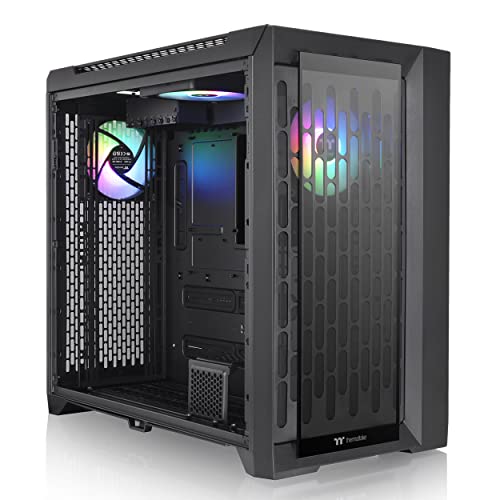 Chasis CTE Thermaltake C750 TG ARGB Negro con flujo térmico
