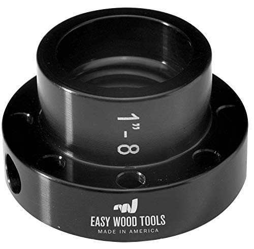 Easy Wood Tools 2” Diameter x 1” x 8 TPI Precision CNC Machined
