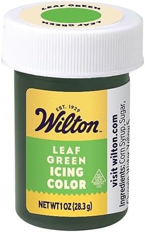 【Wilton】 ウィルトン アイシングカラー リーフグリーン 1oz 28g 食紅 ジェル 着色料