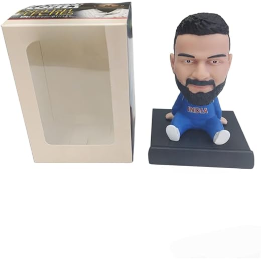 Iconic Keychains Dashboard Bobble Head - Virat Kohli