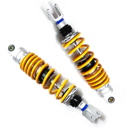 交換用ショック オートバイショック調整可能交換用ショックアブソーバーリアサスペンション8mmスプリング320mm 345mm 350mm に適合するスズキ に適合するヤマハ(345mm)