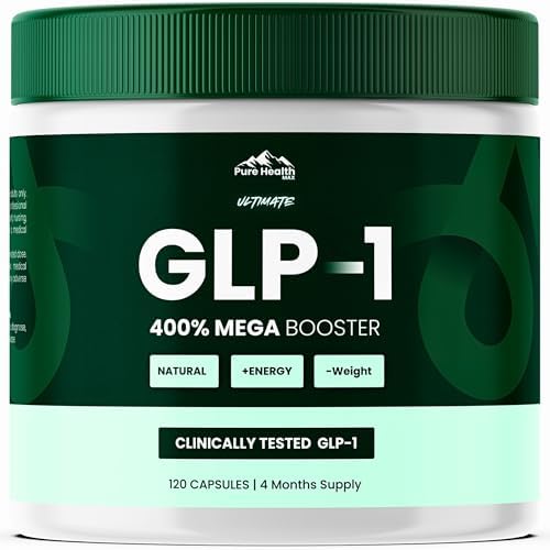 PURE HEALTH MAX Ultimate GLP-1 Supplement with Akkermansia Probiotic