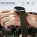 Silicone Band for Samsung Galaxy Watch 8 Classic 46mm/Galaxy Watch 8 44mm 40mm, No Gap Soft Breathable Marine Replacement Sport Strap for Galaxy 8 Watch Bands Men Women