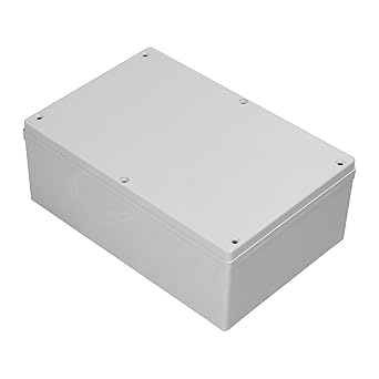 Wedinard Connection Enclosure, Durable Flame Retardant ABS Junction Box Insulating for Factory for Outdoor