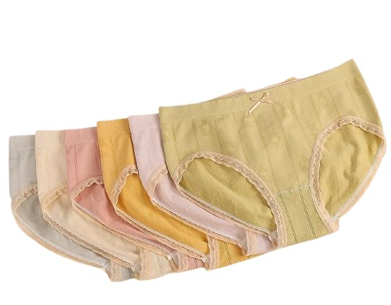 THE LAZZOLICA Women's Cotton Hipster Panties | Soft Breathable Stretchable Mid Waist Briefs | Comfortable Everyday Wear | Full Coverage Ladies Innerwear (Multicolor)-picture-55