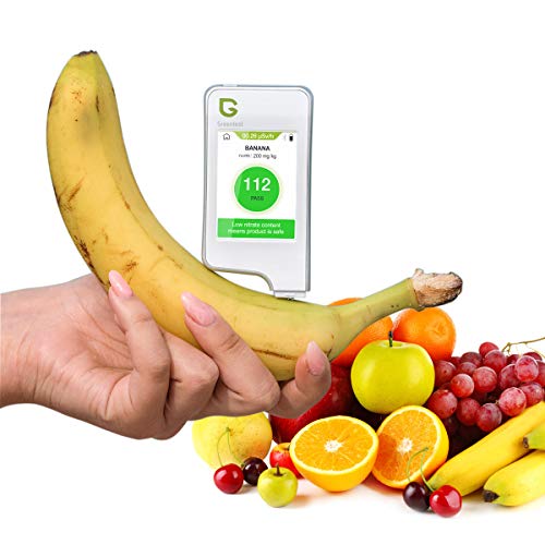 Greentest Instant-Lesegerät für frisches Fleisch, Obst, Gemüse, Nitrat-Tester und Messgerät für Lebensmittel (weiß) – Bild 4