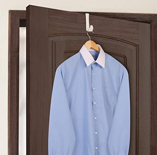 Gancho Para Porta Curto, Cor Branca, Linha MyCloset, Ordene