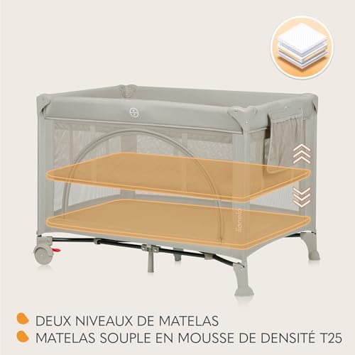 Lionelo Laura lit de voyage compact, vue 4