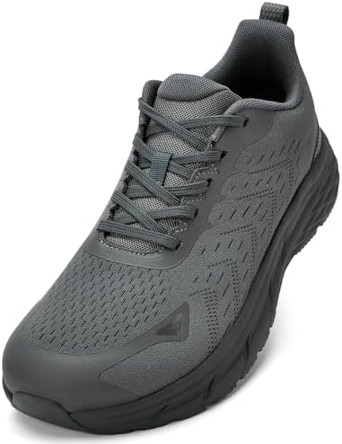 Akk Wide Toe Box Shoes for Men – Extra Wide Width Walking Sneakers Comfortable Athletic Running Tennis Jogging Workout Gym Shoes for Swelling Bunion Plantar Fasciitis