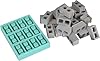 Acacia Grove Miniature Cinder Block Mold, Silicone Rubber (1:18 Scale) #1