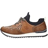 Rieker Damen M3683 Sneaker, braun, 37 EU