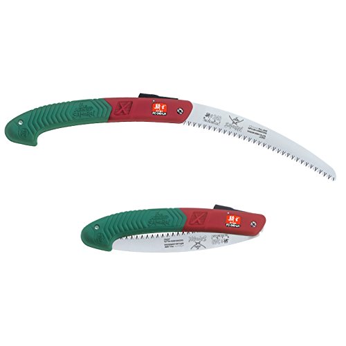 Samurai Kisi Fc-240-Lh / 9 1/2" (24Cm) Folding Curved Blade Saw Made In Japan #TOP3