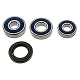  Radlager Satz Hinterachse + Simmerringe Kawasaki BN 125 A Eliminator 98-07 All Balls Racing 25-1486