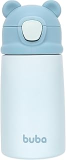 Buba copo térmico parede dupla ursinho azul