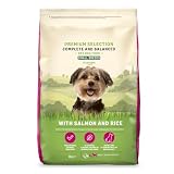 by Amazon Alimento seco Completo para Perros (Razas pequeñas) con salmón y arroz, 3 kg (Paquete de 1) (Anteriormente una Marca Lifelong, el Mismo Producto)