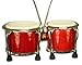 Miniature Bongo Drum Christmas Ornament 4"