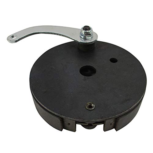 Azusa 4-1/2" Brake Assembly w/Steel Backing Plate, 5/8" Bore