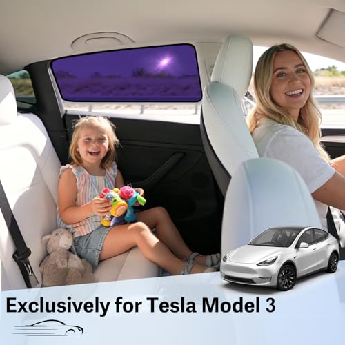 ZATOOTO Tesla Model 3 Car Window Shade 2018-2026, Block Harsh Sunlight by ZATOOTO - Image 2
