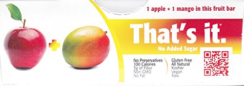 That's It Fruit Bars, Apple And Mango, Pack Of 24 (2 Cases) #TOP6
