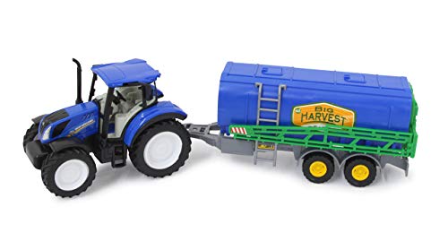 JAMARA 460529 - New Holland Traktor + Güllefaß Set 1:32 - offiziell lizenziert, Spielspaß für die kleinen Landwirte… – Bild 7