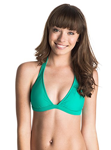 Roxy Juniors' Surf Essentials 70s Halter Bikini Top