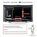 TradeMount Soporte de Techo para Monitor en Negro Extensible de 57 cm...