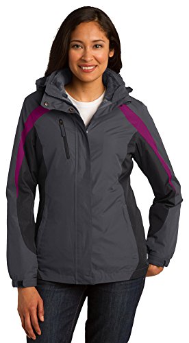 Port Authority Ladies Colorblock 3-in-1 Jacket