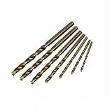 Silverline 598435 Cobalt Drill Bit Set, 1.5-6 mm - 7 Pieces