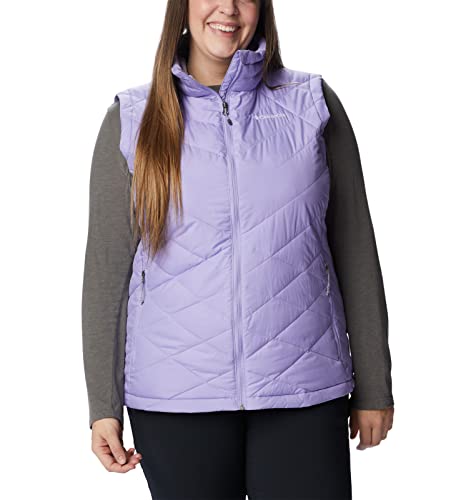 Columbia Women's Heavenly Vest, Frosted Purple, X-Small #TOP4